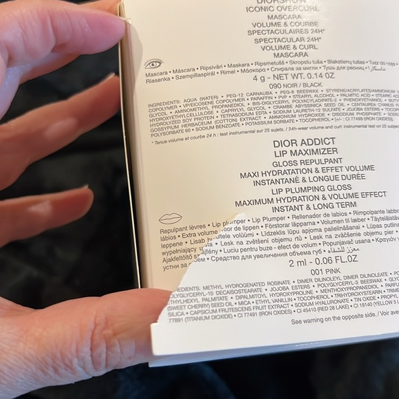 Dior Beauty Denim Pouch w/2 mini's - Picture 10 of 12